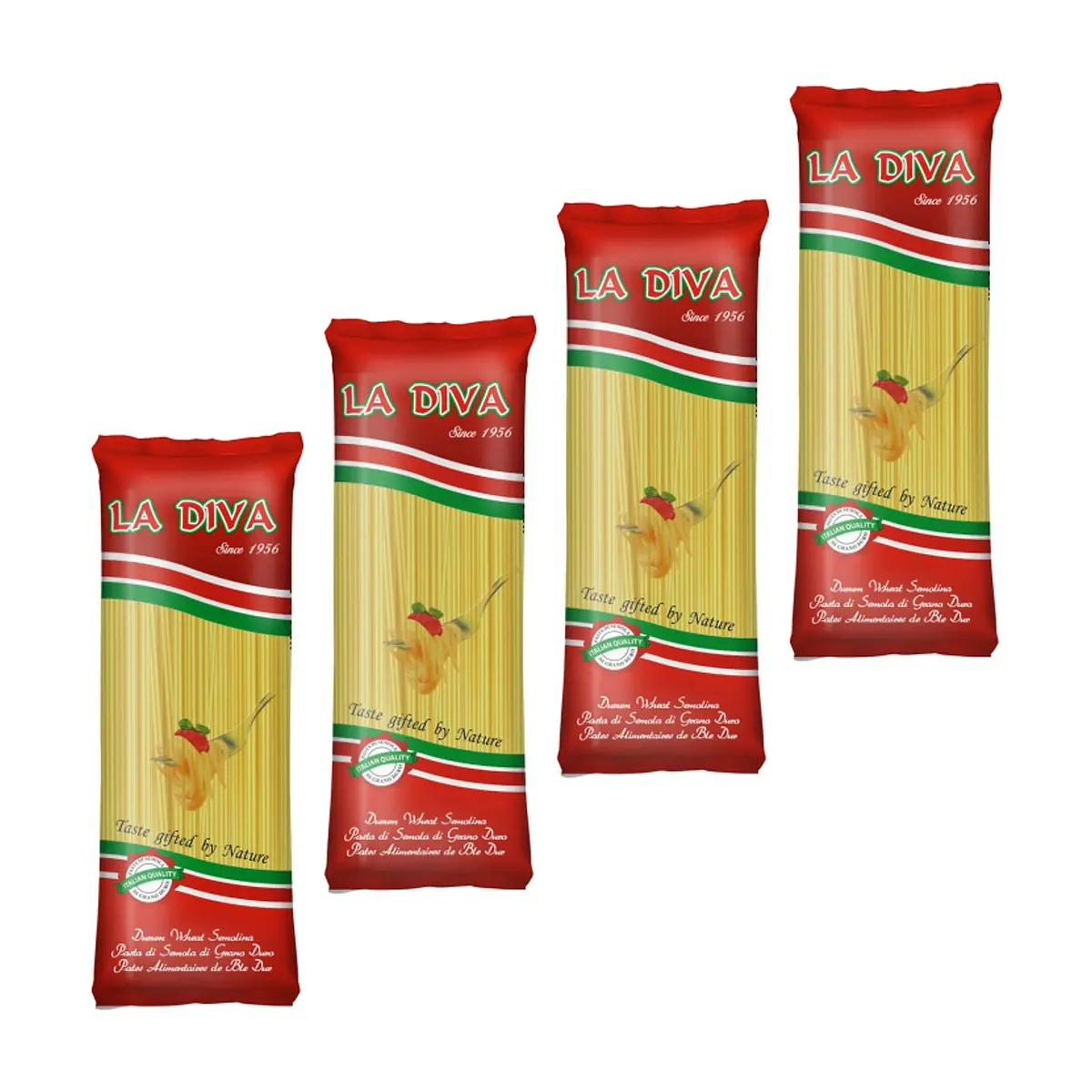 Espaguetis La Diva (4 x 500 g / 1.1 lb)