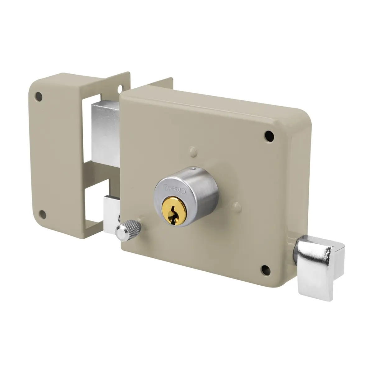Cerradura sobreponer izquierda Hermex CS-75I