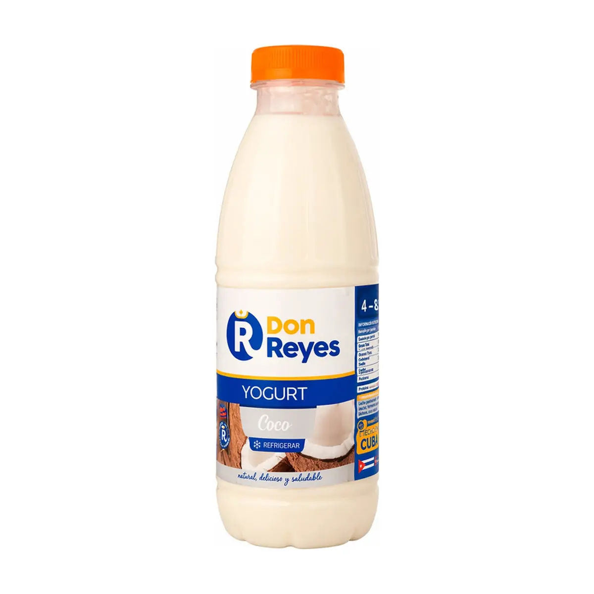 Yogurt natural sabor coco Don Reyes (1 L)