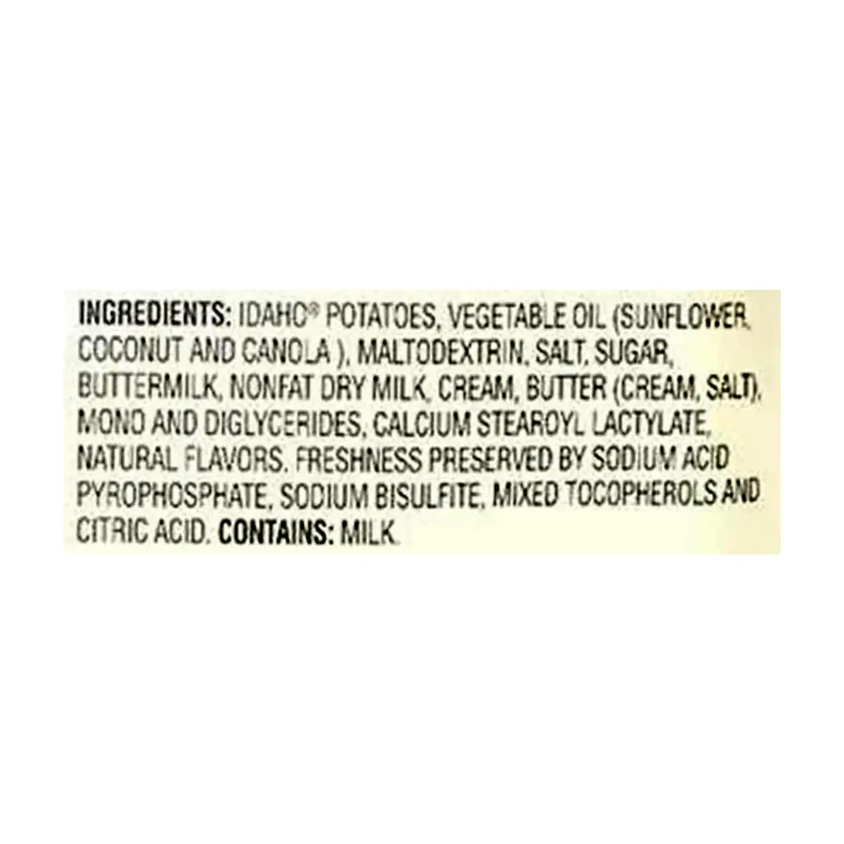 Puré de papa instantáneo sabor clásico Idahoan (113.4 g / 4 oz) - Thumbnail 3
