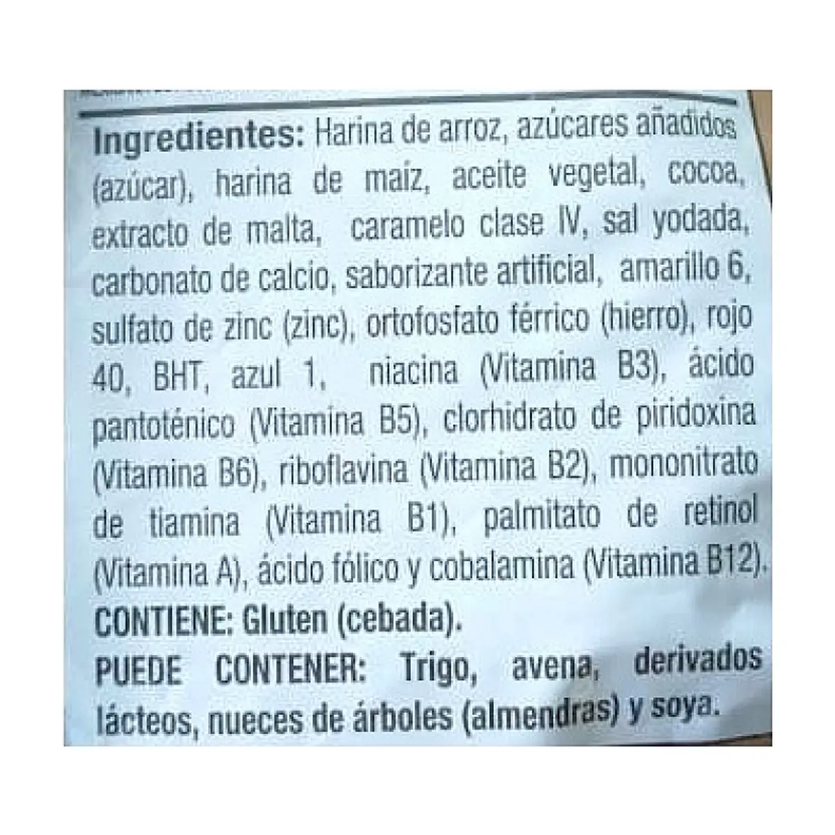 Cereal de arroz inflado con sabor a chocolate La Cosecha Golden Foods (500 g / 1.1 lb) - Thumbnail 2