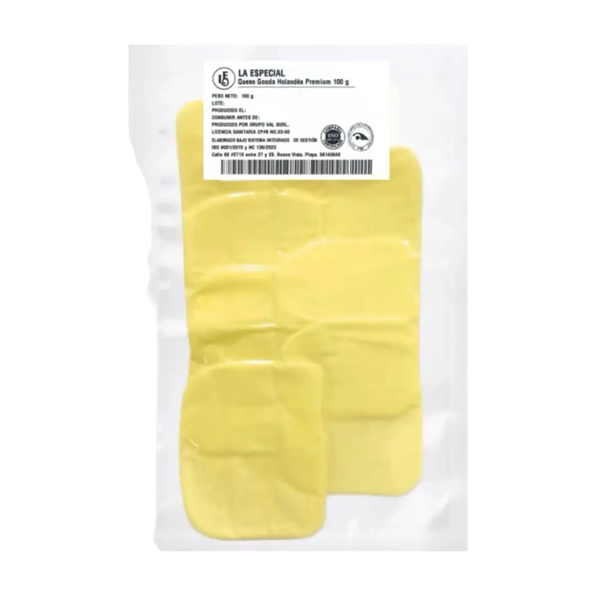 Queso Gouda Holandés Premium Lasqueado La Especial (100 g / 3.5 oz)