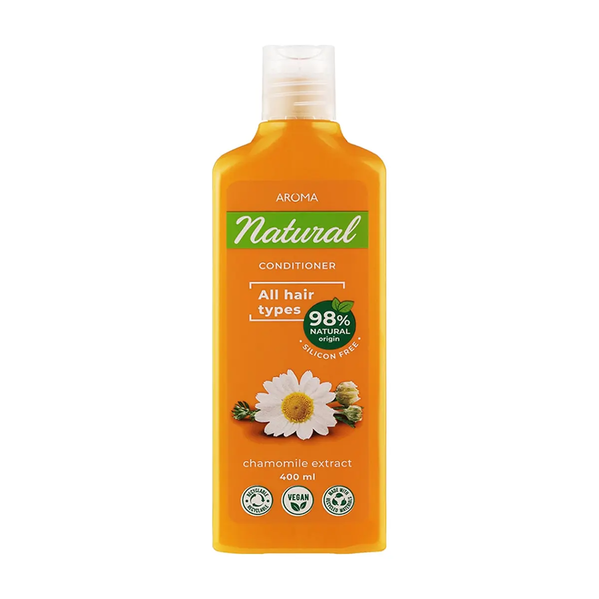 Acondicionador para todo tipo de cabello con extracto de manzanilla Aroma Natural (400 ml)
