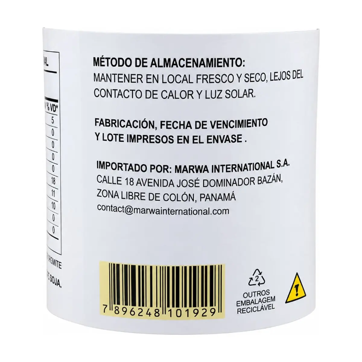 Aceite de soja Marwa (900 ml) - Miniatura 3