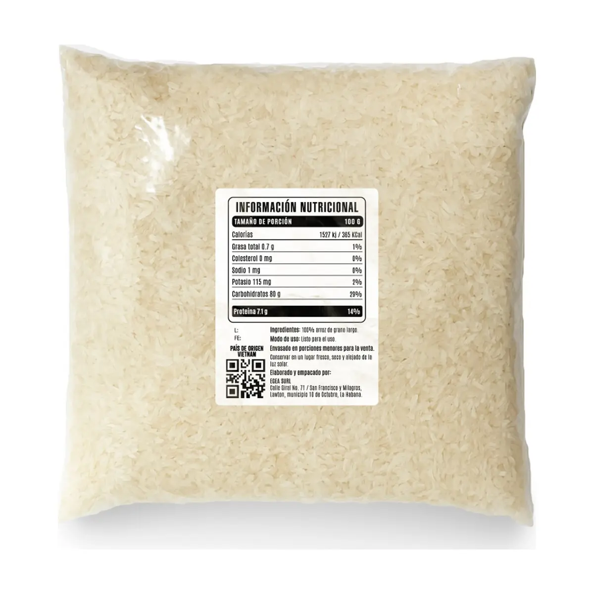 Arroz de grano largo Cosecha Real (2.27 kg / 5 lb) - Thumbnail 3
