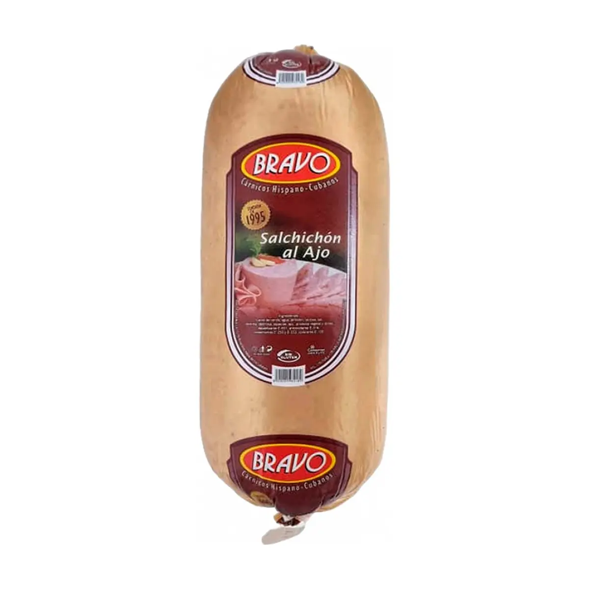 Salchichón al ajo Bravo (2 kg / 4.4 lb) - Thumbnail 4