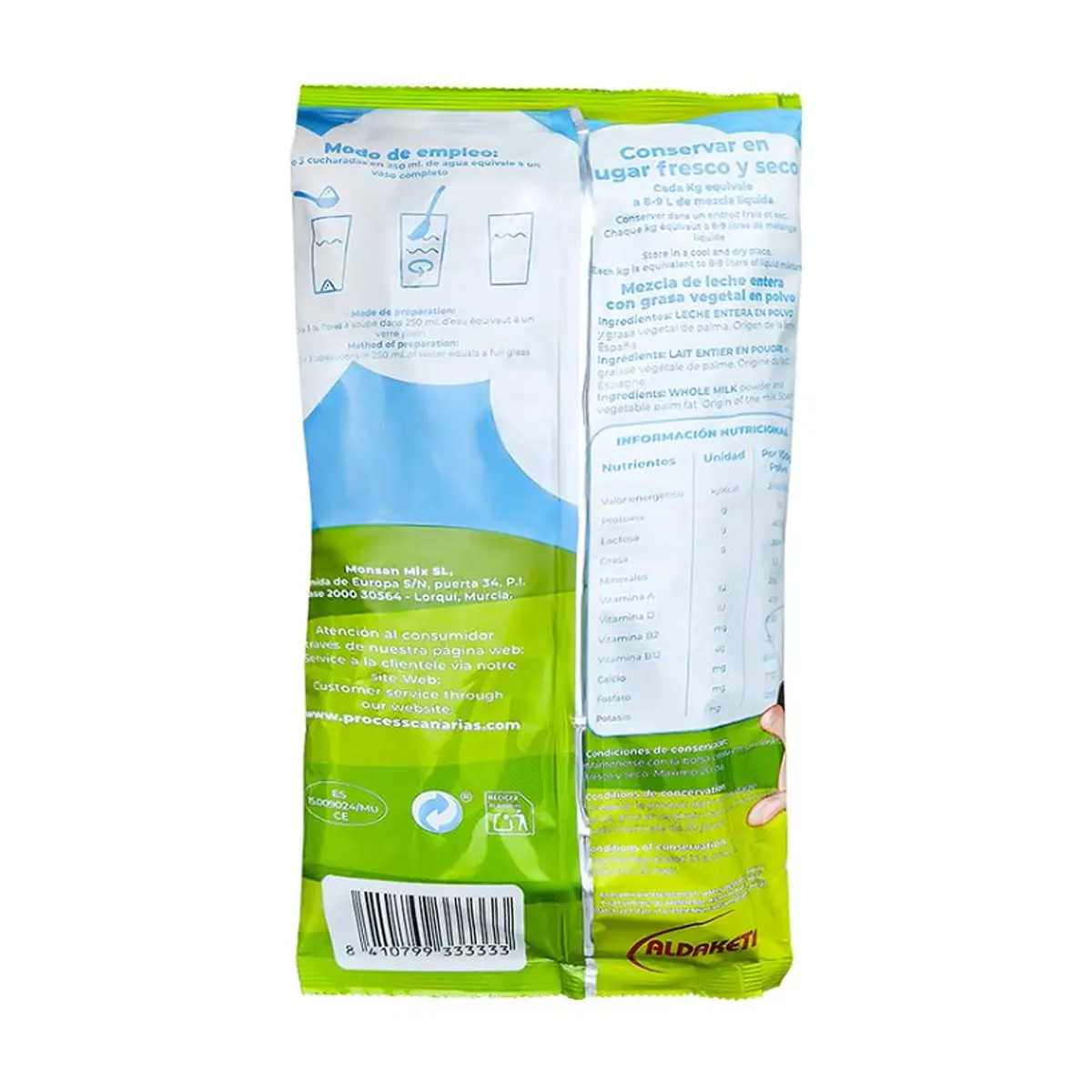 Leche en polvo (3 x 1 Kg) - Thumbnail 3
