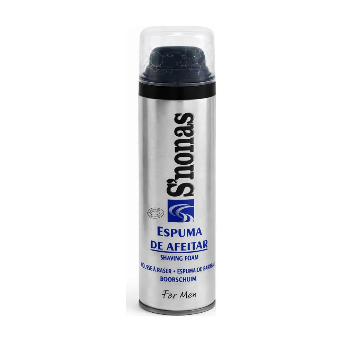 Espuma de afeitar spray para hombres S'nonas (200 ml)