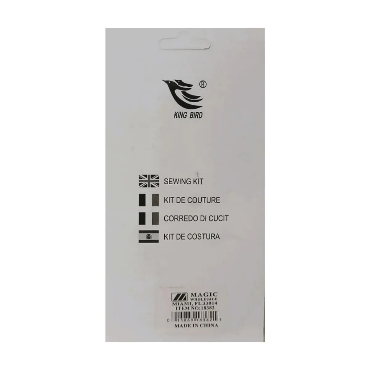 Tijera plegable para costura 10 cm King Bird - Thumbnail 2
