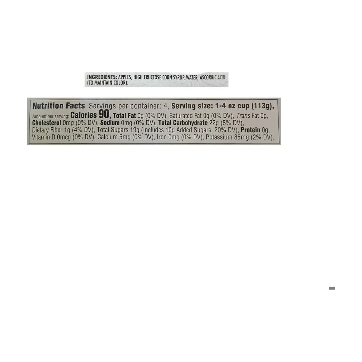 Compota de manzana Original Fair Hill Farms (6 x 113 g / 4 oz) - Thumbnail 3