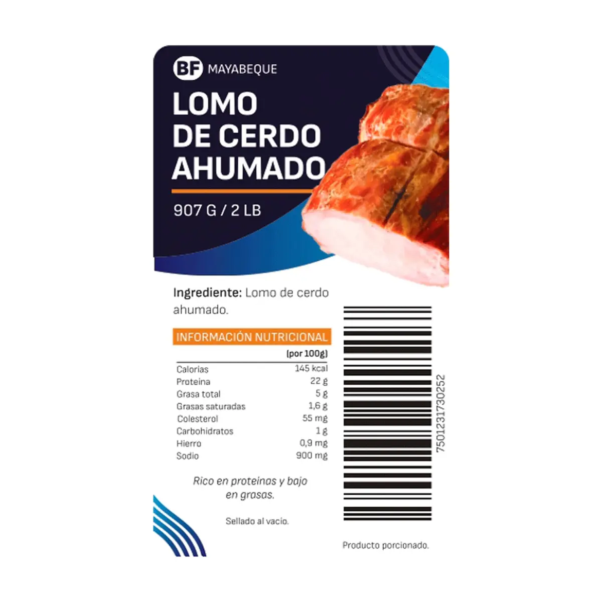 Lomo de cerdo ahumado BF Mayabeque (907 g / 2 lb) - Thumbnail 7