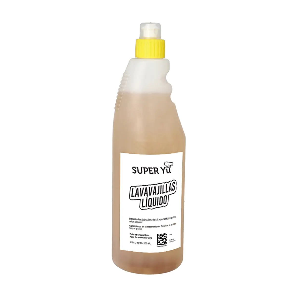 Lavavajillas líquido Super Yu (800 ml)