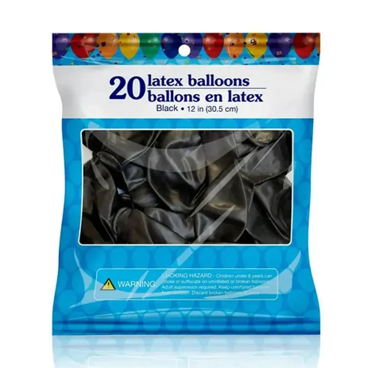 Paquete de globos Negros