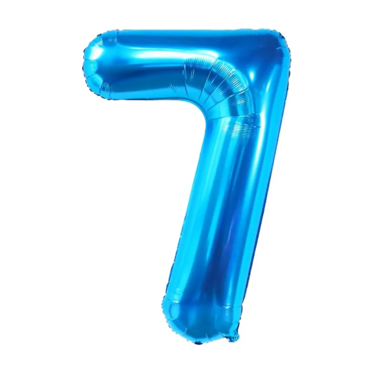 Globo azul número 7 Balloon (16 pulgadas)