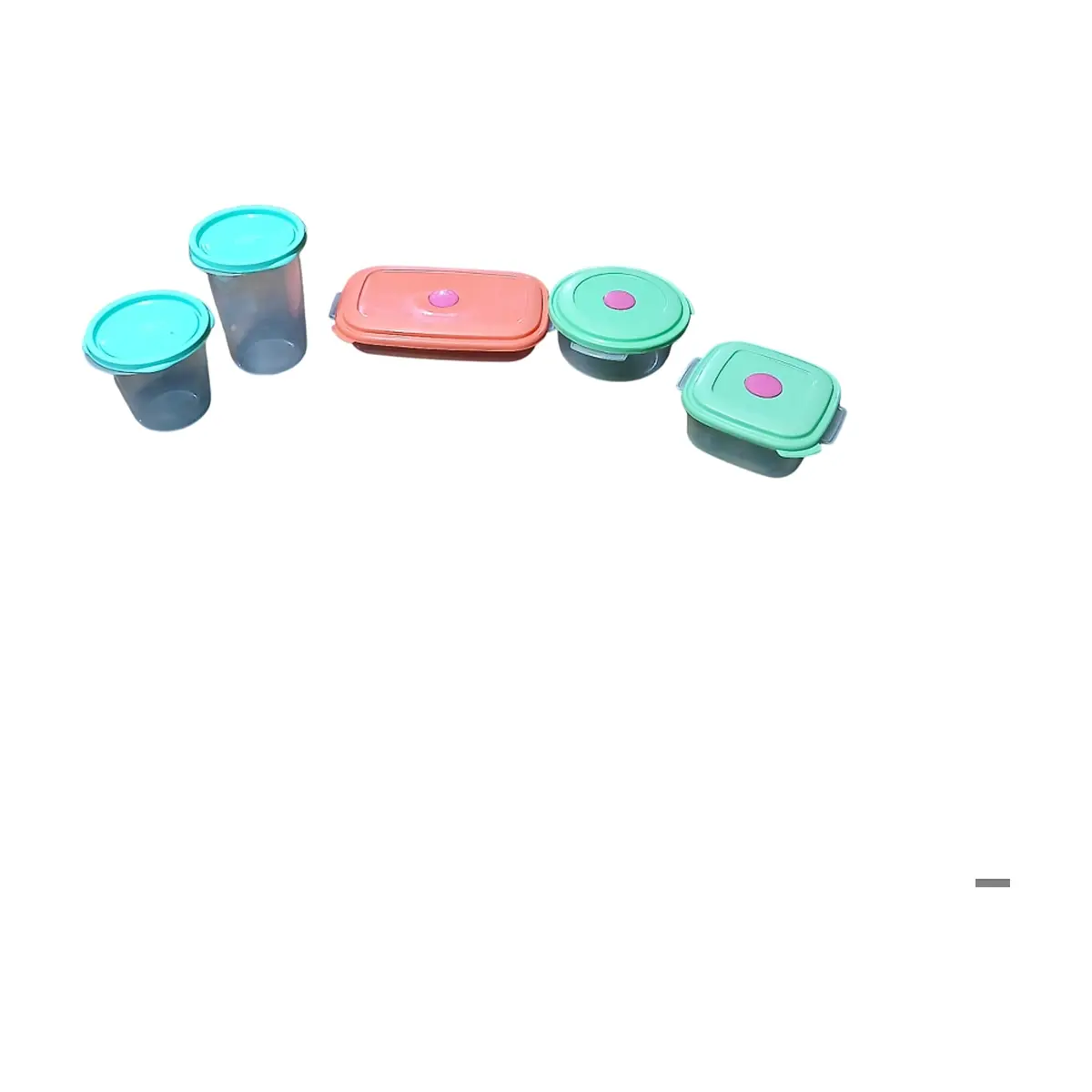 Conjunto de 5 pozuelos plásticos Ref: SR10/28 Sanremo