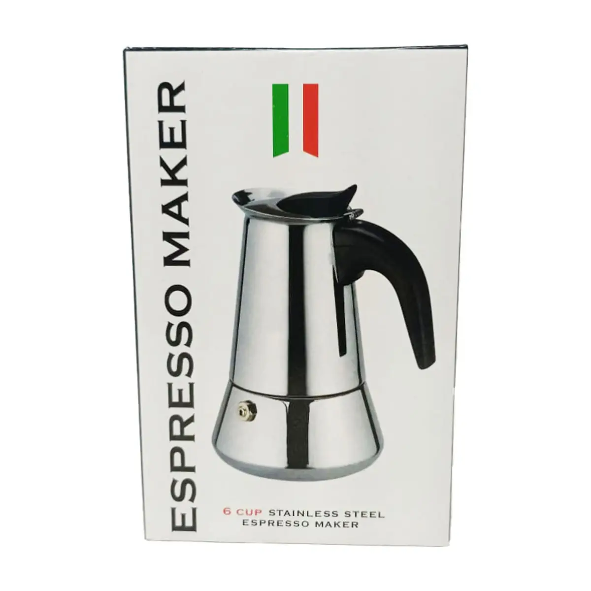 Cafetera Italiana de 6 tazas XL Soluciones - Miniatura 2