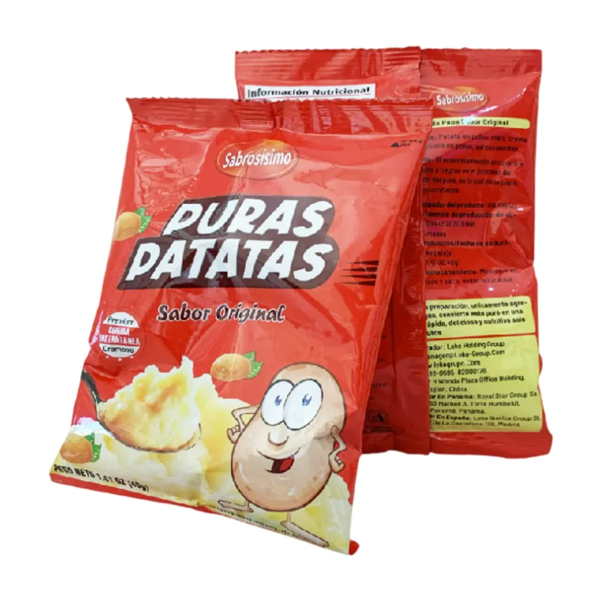 Combo Trozos de atún en aceite Sabrosísimo (1 kg /2.2 lb) + Puré de puras patatas  Sabrosísimo (2 x 40 g / 1.41 oz) - Miniatura 3