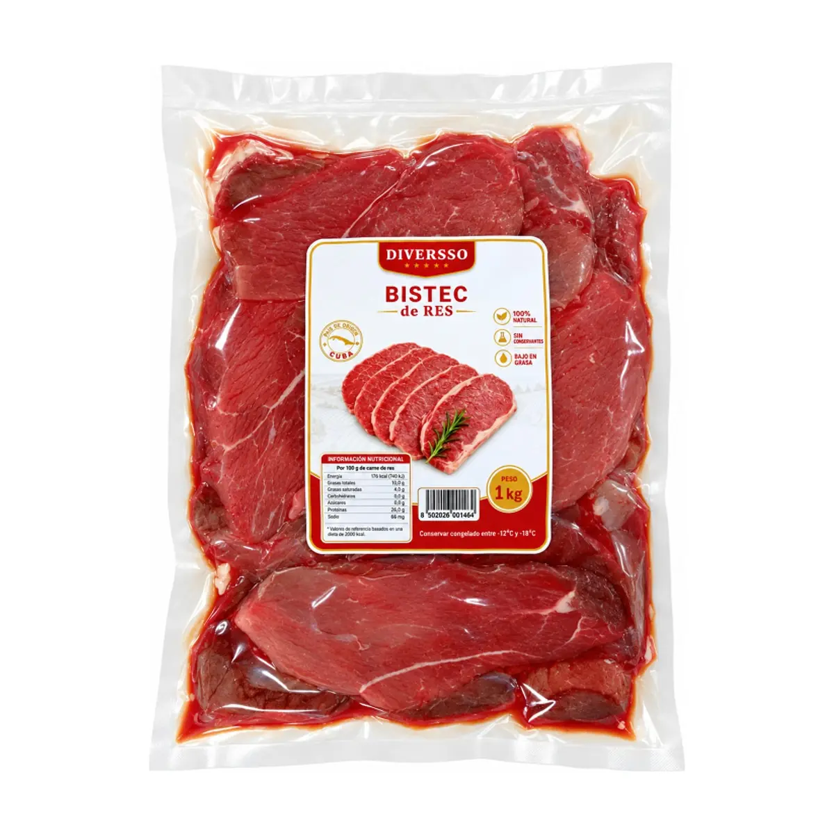 Bistec de res Diversso (1 kg / 2.2 lb) - Thumbnail 2