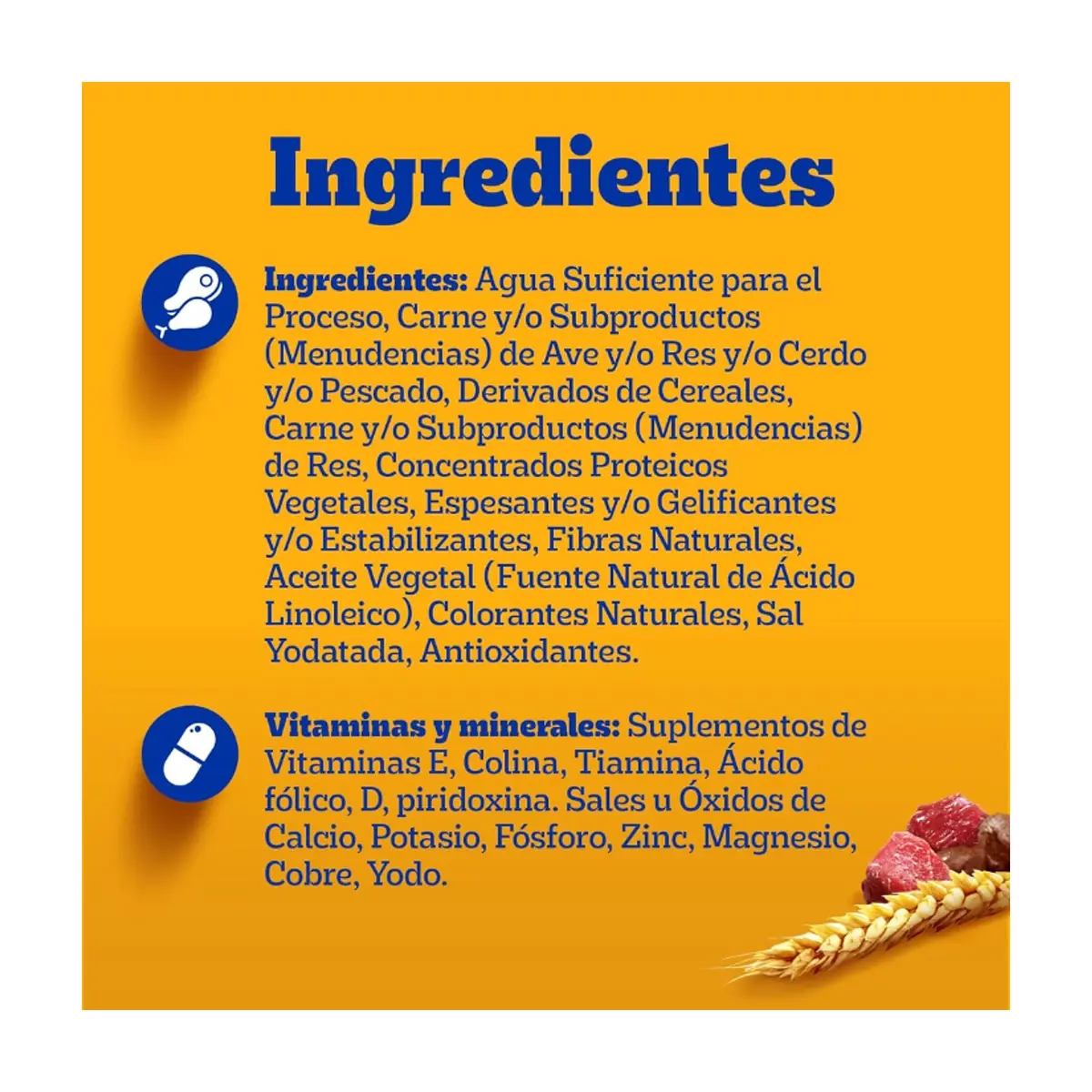 Alimento para perro cachorro de res en filetes Pedigree (100 g / 3.52 oz) - Thumbnail 4
