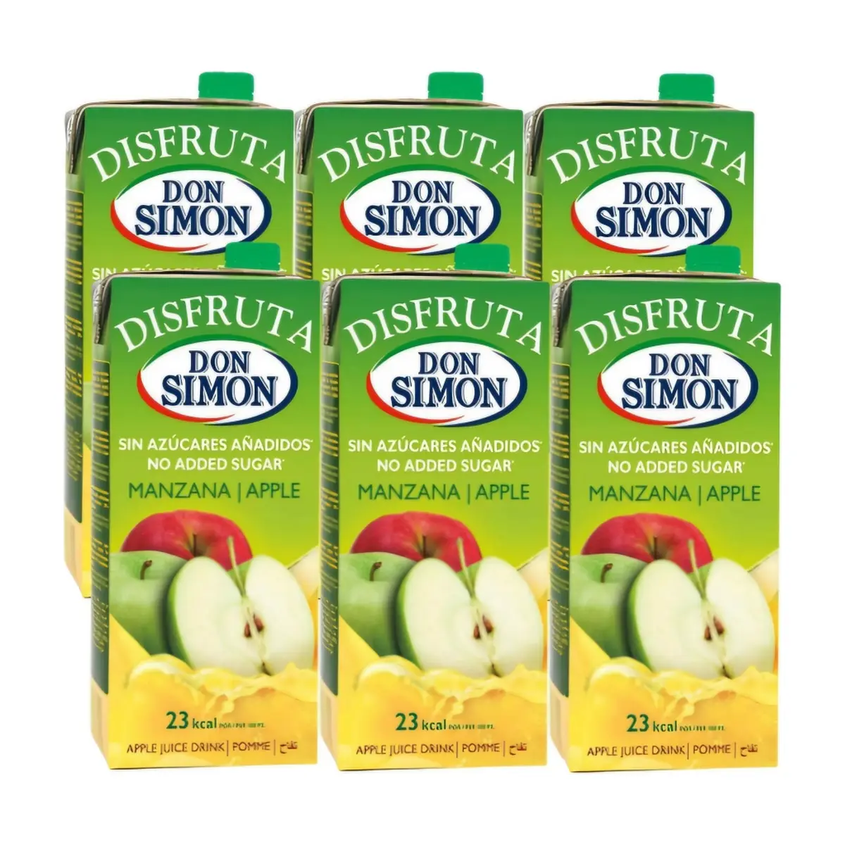 Jugo de manzana Don Simon (6 x 1 L)