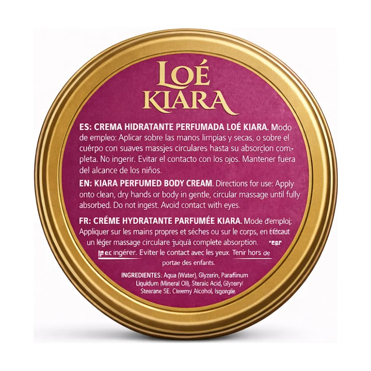 Crema Hidratante Perfumada Loé Kiara (200 ml) - Thumbnail 2