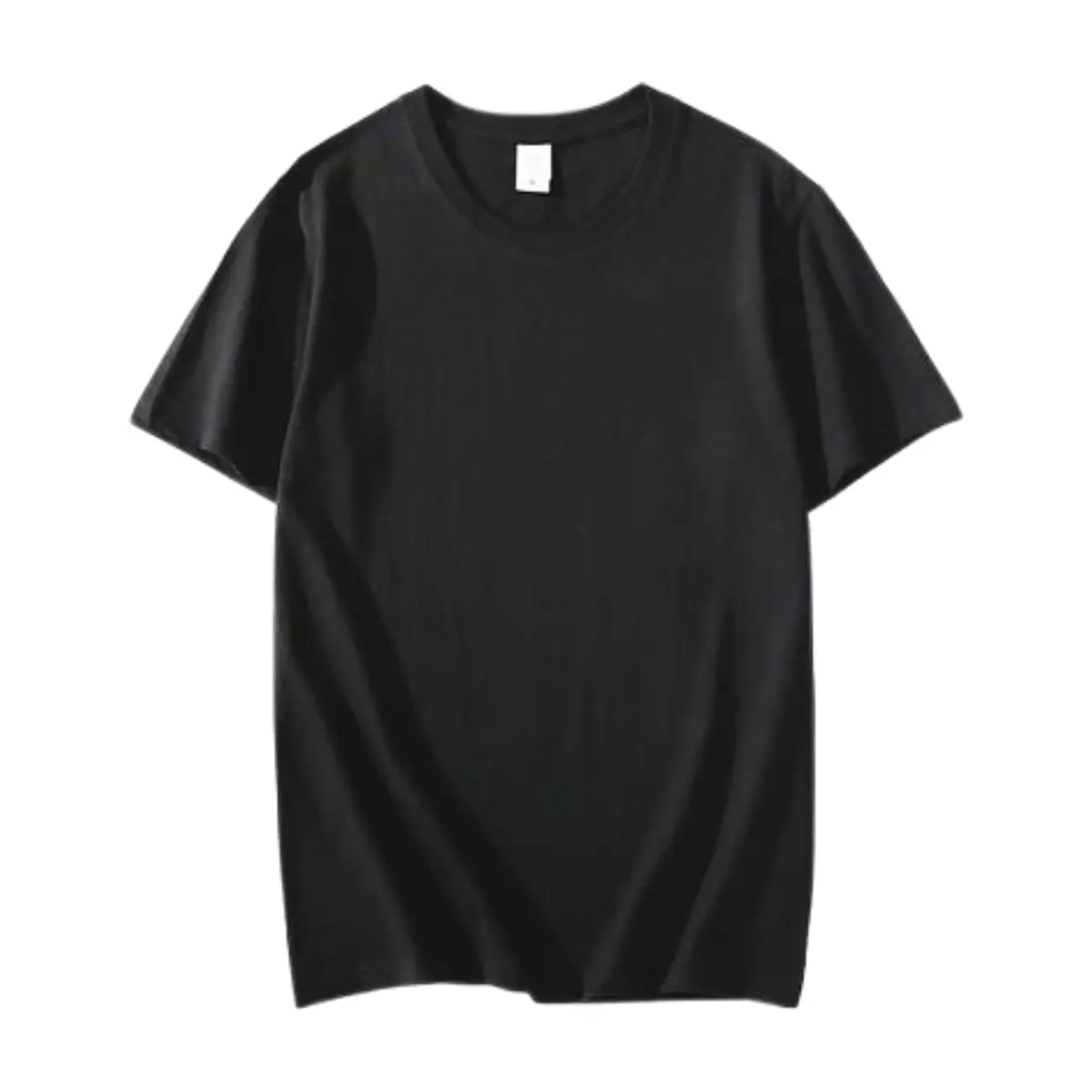 Camiseta negra de cuello redondo para hombre Torbex (Talla XL) - Thumbnail 2