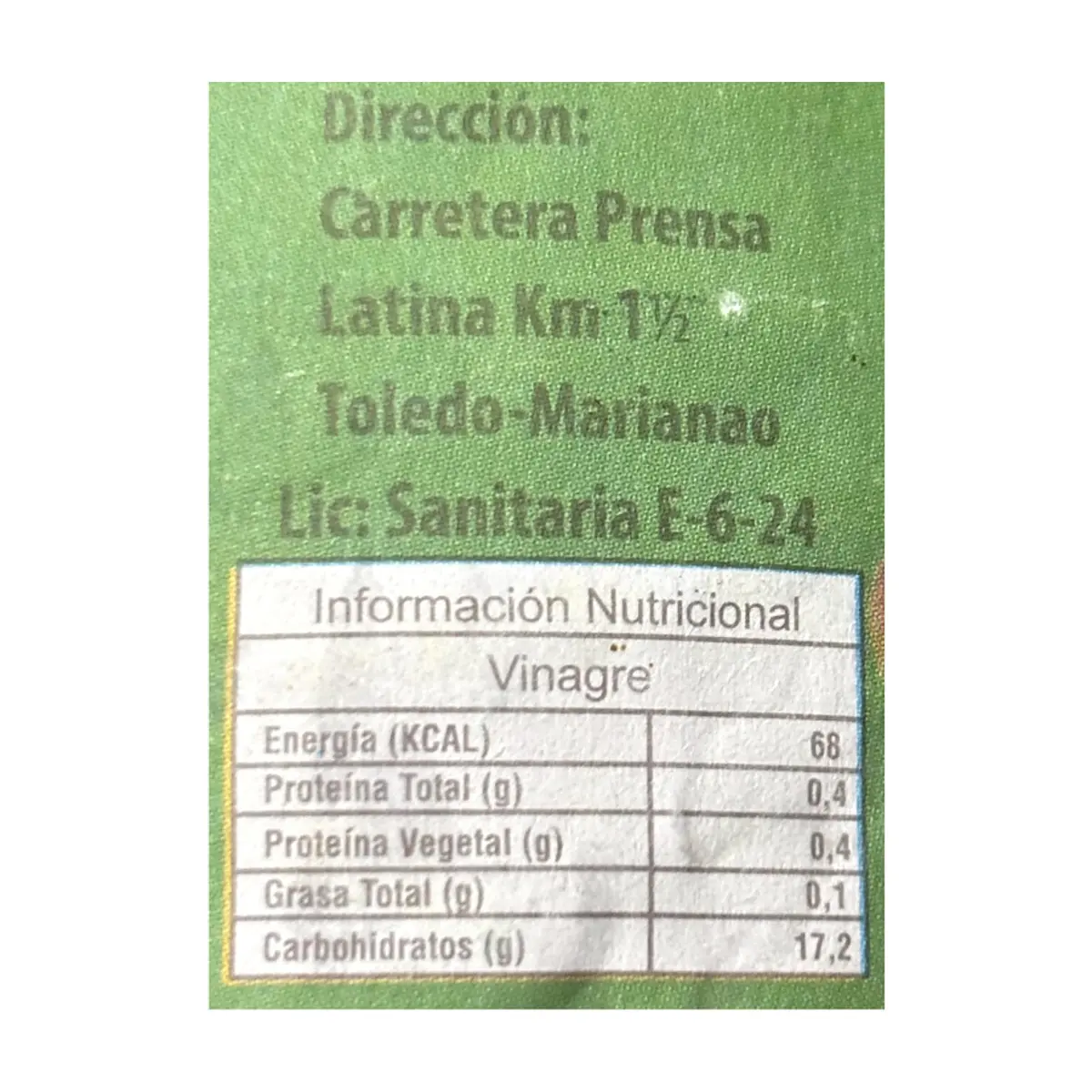 Vinagre La Victoria (1 L) - Thumbnail 2