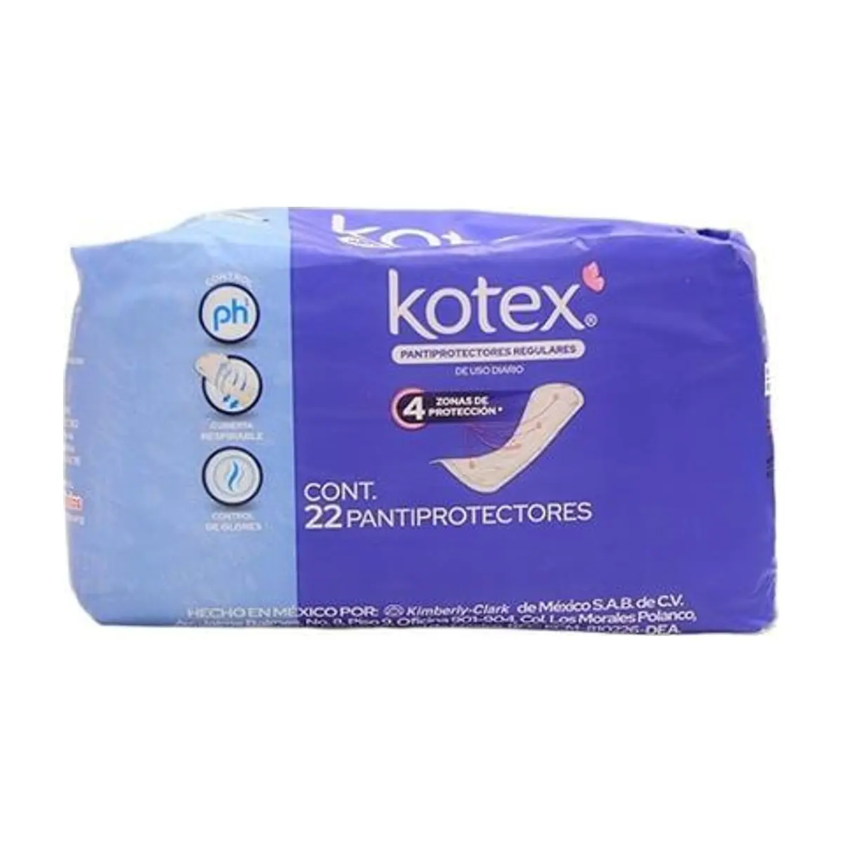 Protectores Panty Regular (22u) KOTEX - Image 1