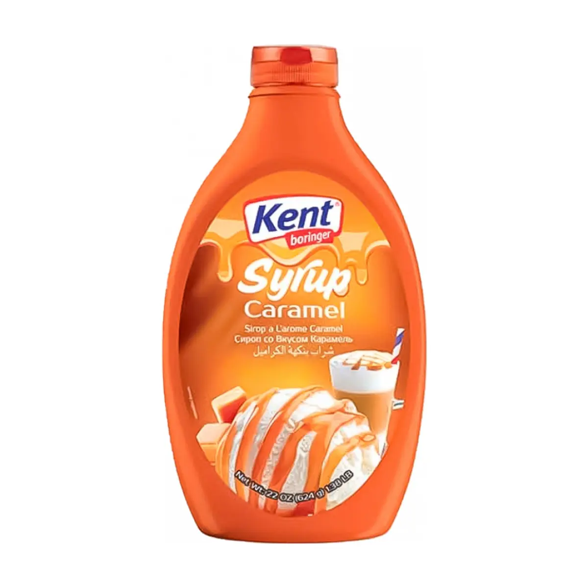 Sirope sabor caramelo Kent boringer (624 g / 1.38 lb)