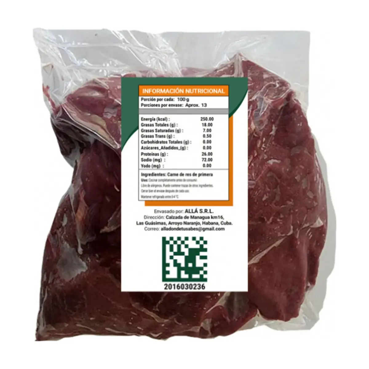 Carne de res de primera ALLÁ (1.36 kg / 3 lb) - Miniatura 3