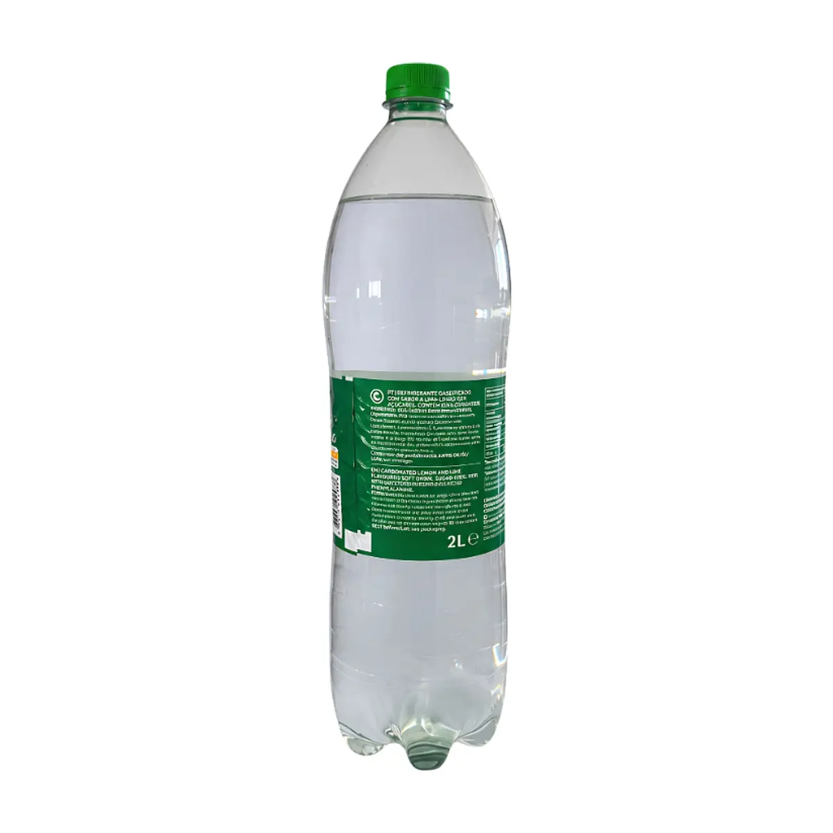Refresco carbonatado sabor lima-limón sin azúcares Continente (2 L / 67.63 floz) - Thumbnail 2
