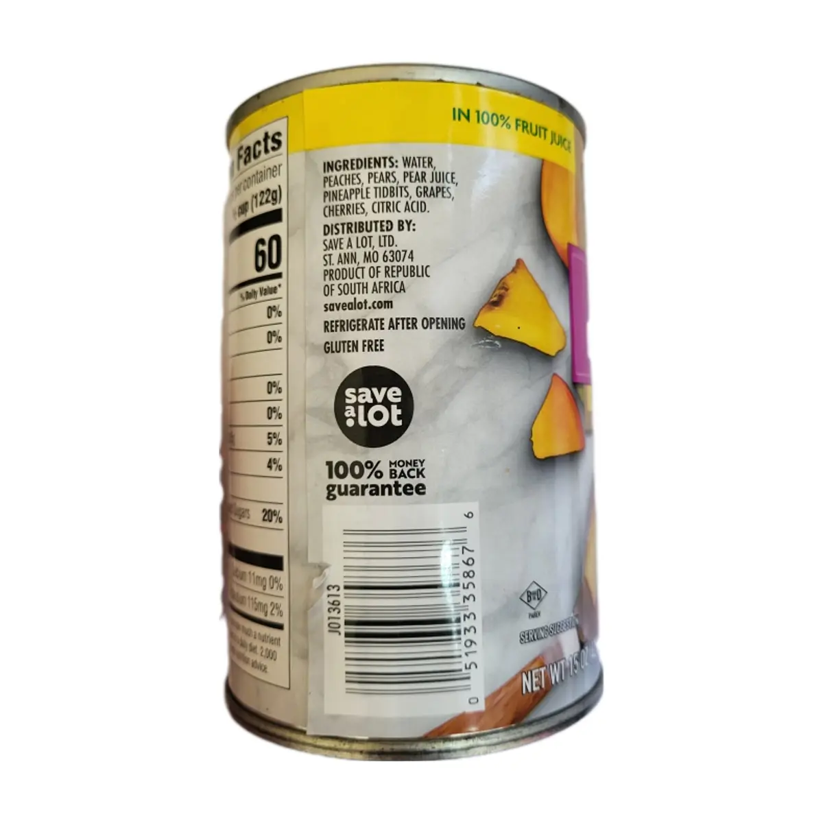 Cóctel de frutas Fairhill (425 g / 15 oz) - Thumbnail 2