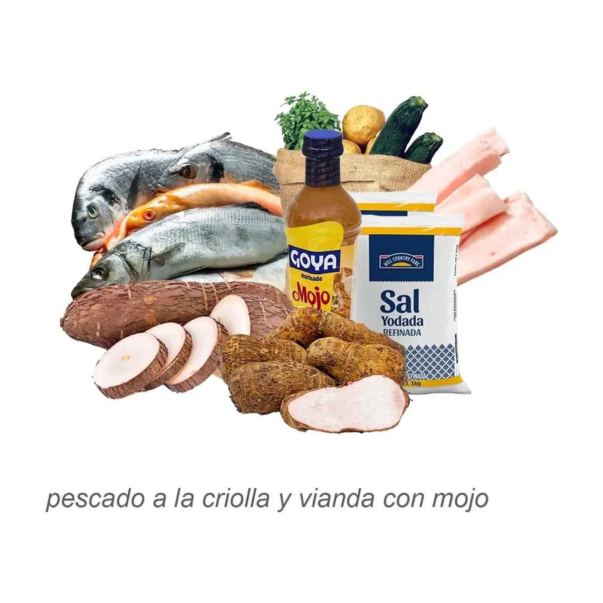 Combo Pescado  ala Criolla
