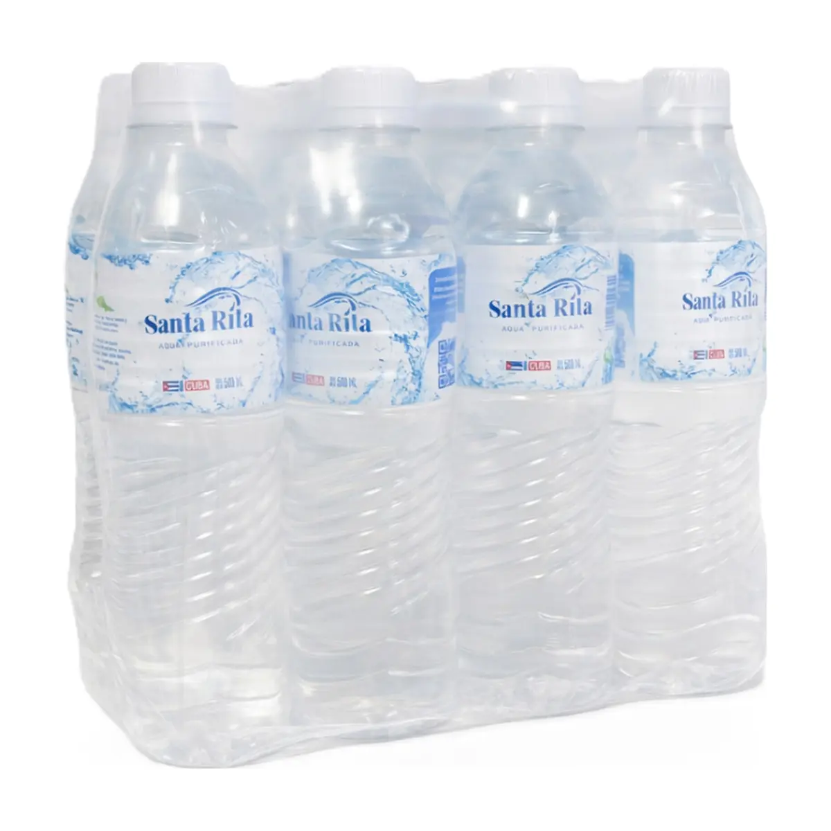 Agua purificada Santa Rita (12 x 500 ml)