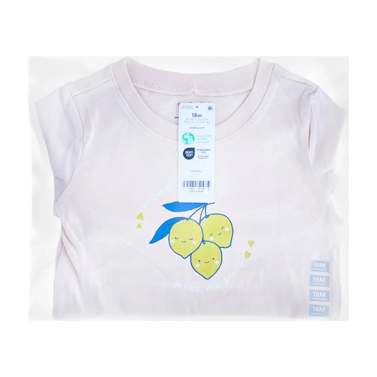 Body de manga larga baby lemons mommy & daddy Carter's (Talla-18 meses) - Thumbnail 2