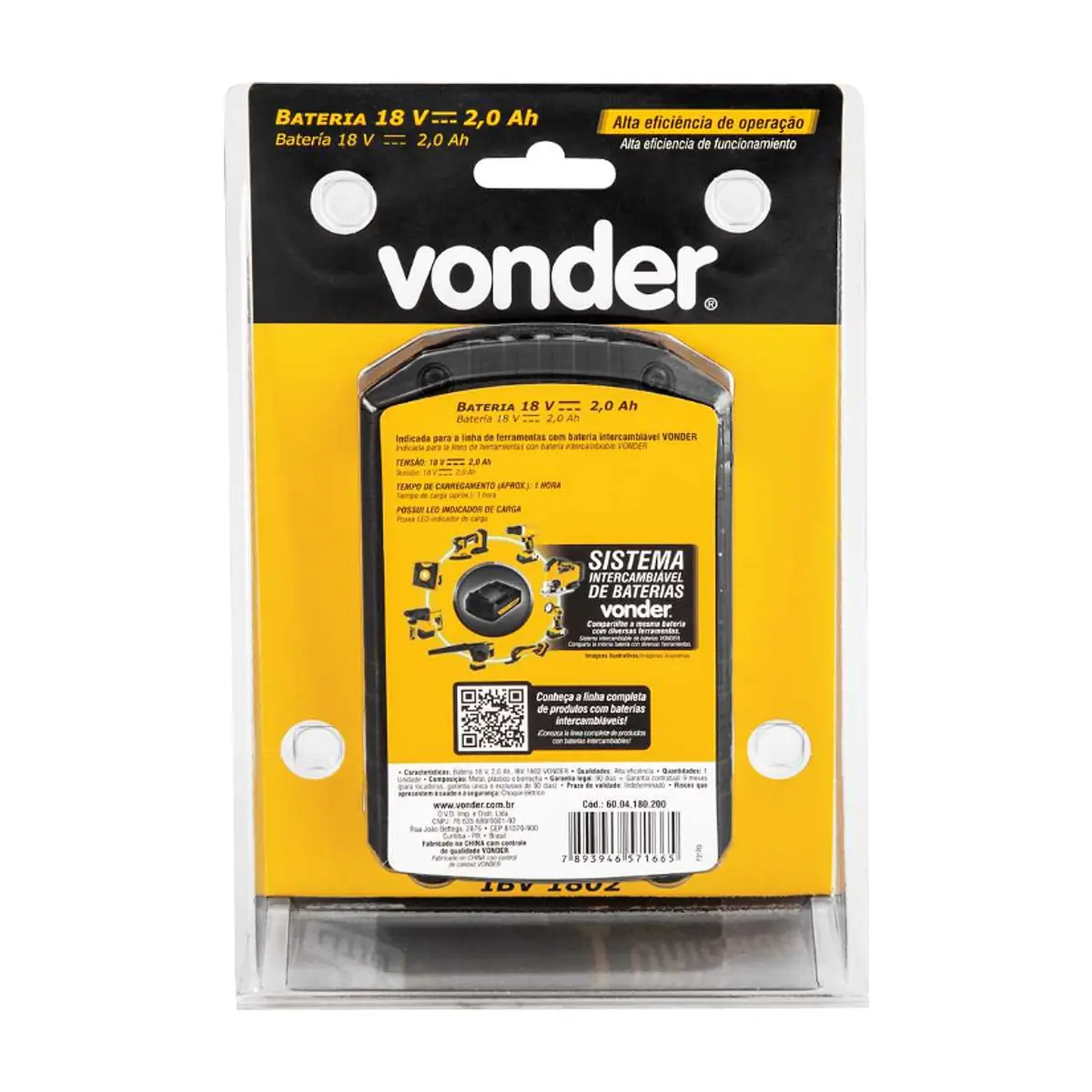 Batería IBV1802 de 18 V Vonder - Thumbnail 3