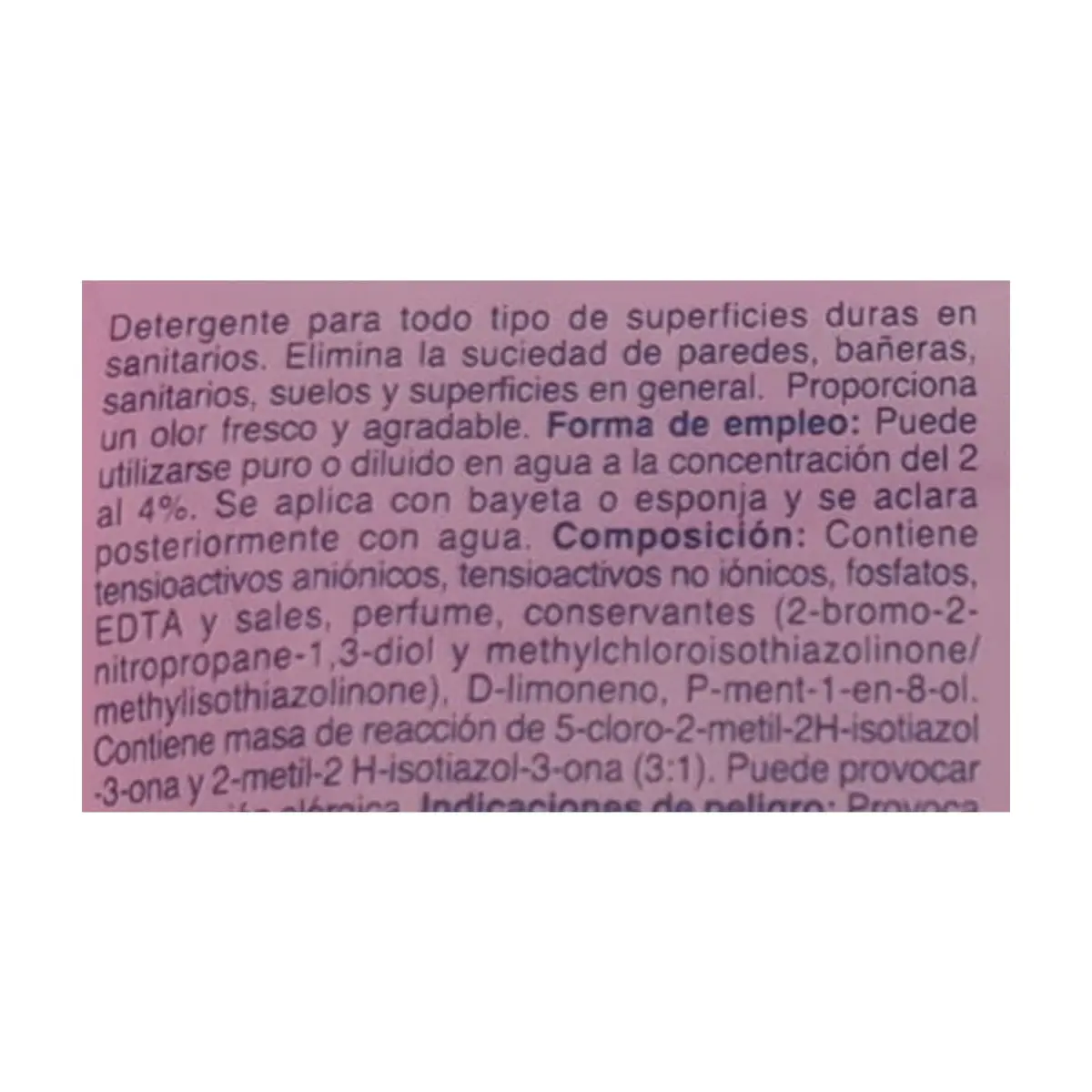 Detergente para baños Sanibrill Suchel Proquimia (2 kg / 4.40 lb) - Thumbnail 5