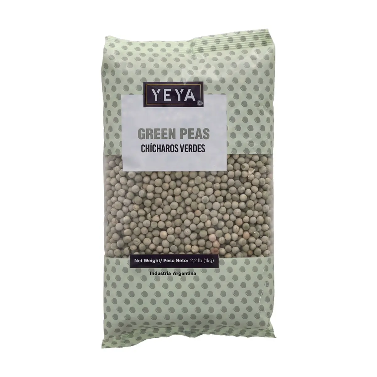 Chícharos verdes YEYA (1 kg / 2.2 lb)