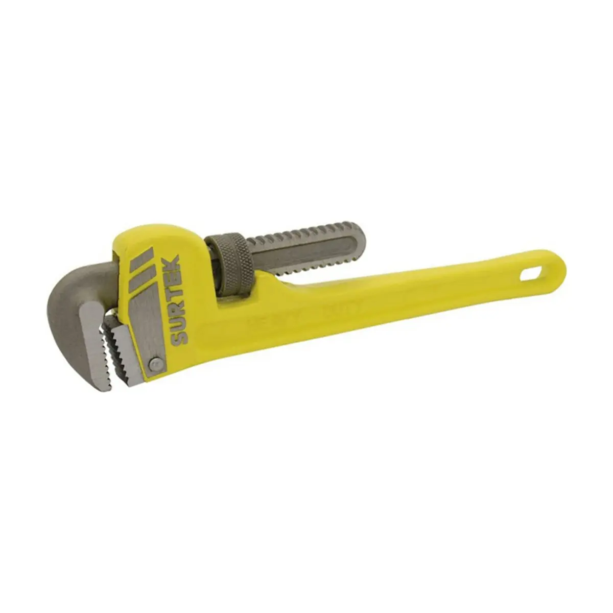 Llave de tubo -Stillson- de hierro maleable de 10" Surtek