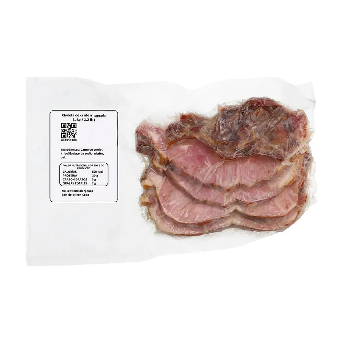 Chuleta de cerdo ahumada Y&D Ricos (1 kg / 2.2 lb) - Thumbnail 2