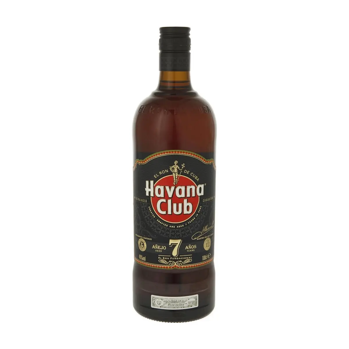 Ron añejo 7 años en estuche Havana Club (1 L) - Thumbnail 6