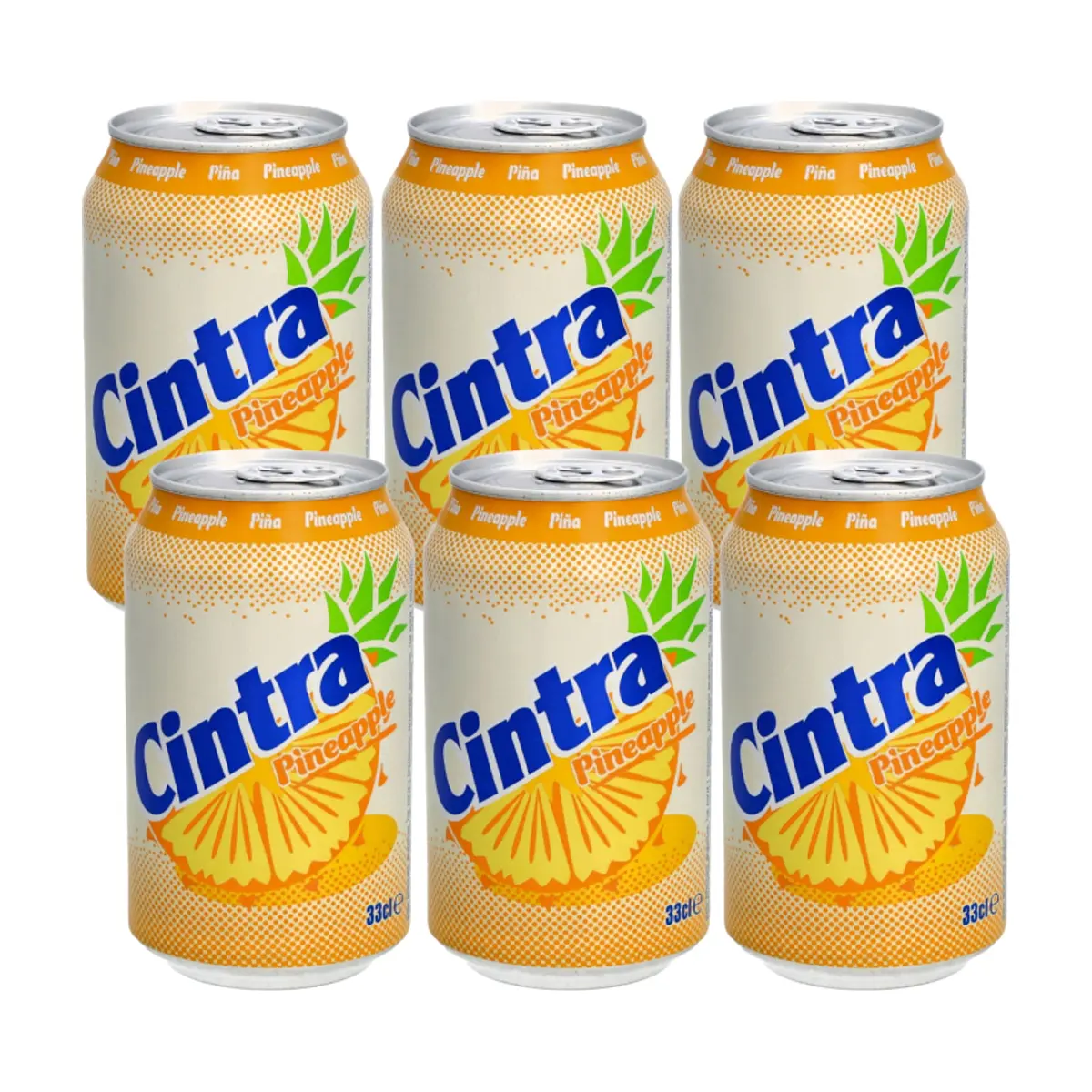 Refresco de piña Cintra (6 x 330 ml)