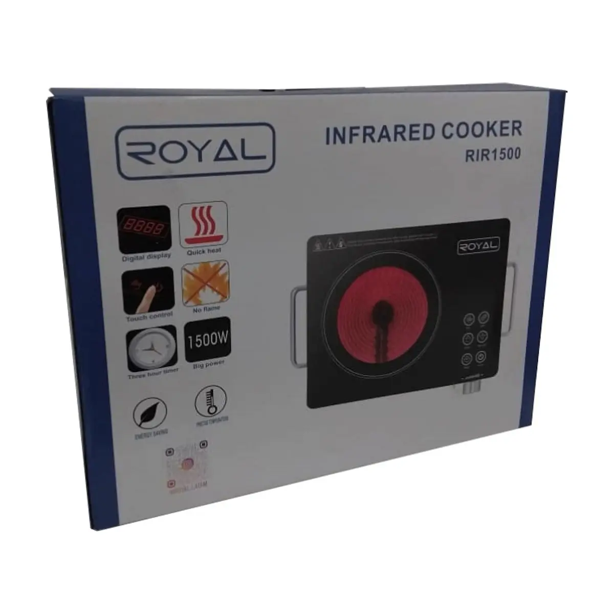 Cocina infrarroja Royal RIR1500 - Thumbnail 3