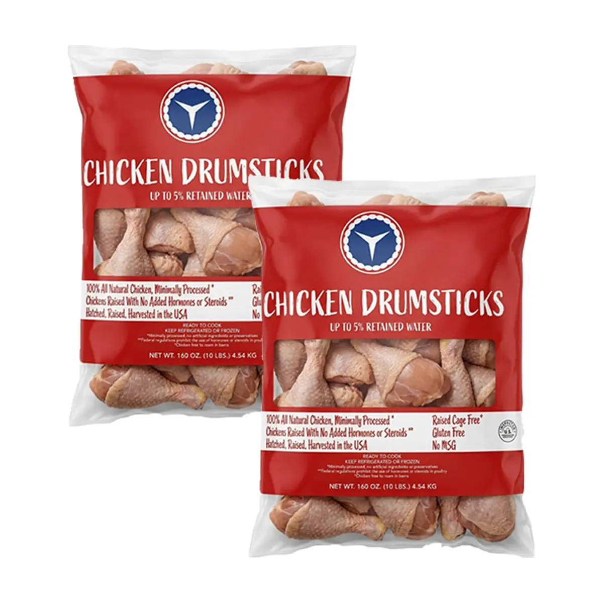 Muslos de pollo Amick Farms (2 x 4.54 kg / 10 lb)