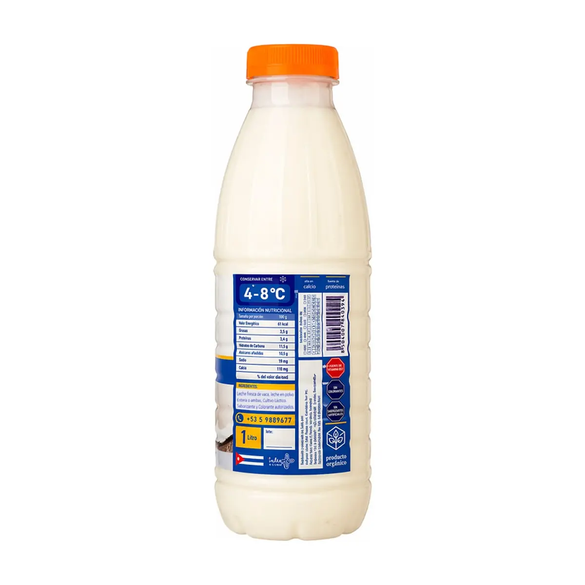 Yogurt natural sabor coco Don Reyes (1 L) - Thumbnail 2