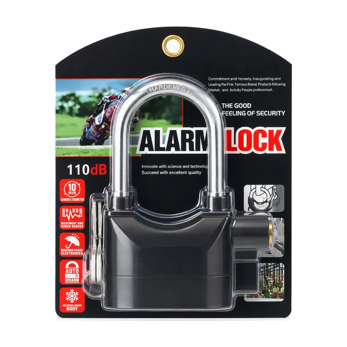 Candado con alarma 110 dB AlarmLock - Imagen 1