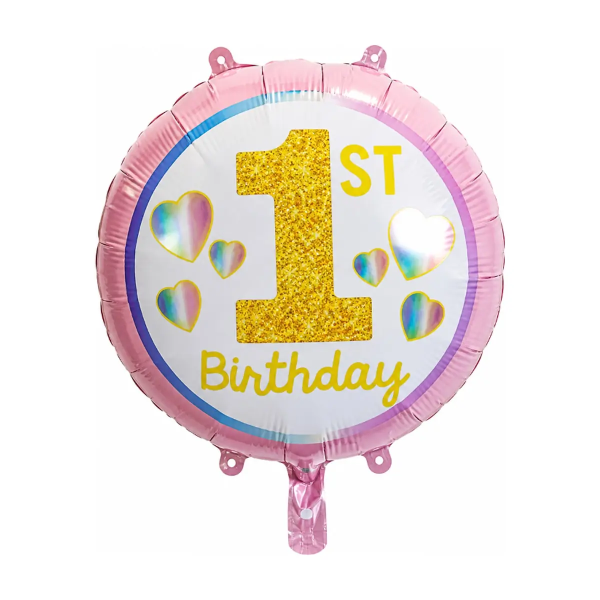 Globo Feliz 1er Cumpleaños Ballon (17 pulgadas)