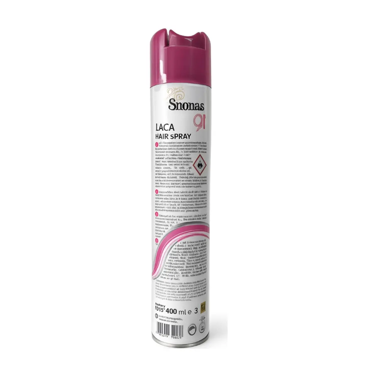 Laca spray extra fuerte S'nonas (400 ml / 13.53 oz) - Thumbnail 5