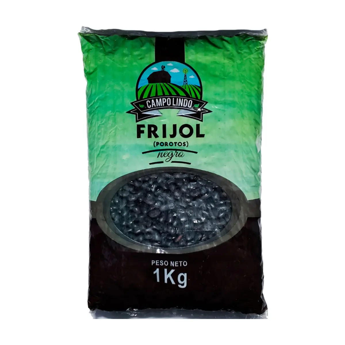Frijoles negros Campo Lindo (1 kg / 2.2 lb) - Thumbnail 1