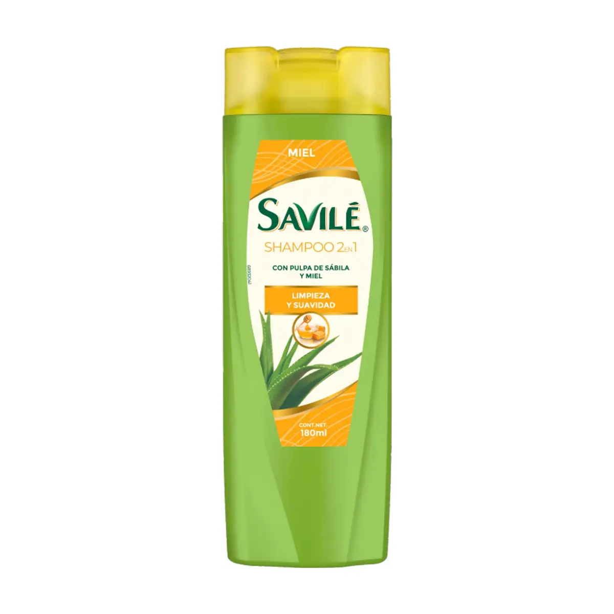 Champú pulpa de sábila y miel Savilé (180 ml)